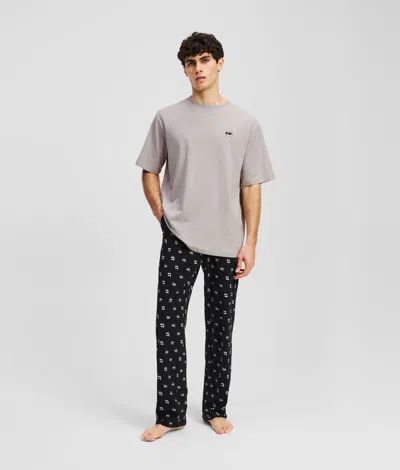 Karl Lagerfeld Ikon Pajama Set In Multi