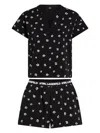 Karl Lagerfeld Ikon Pajama Shorts Set In R60