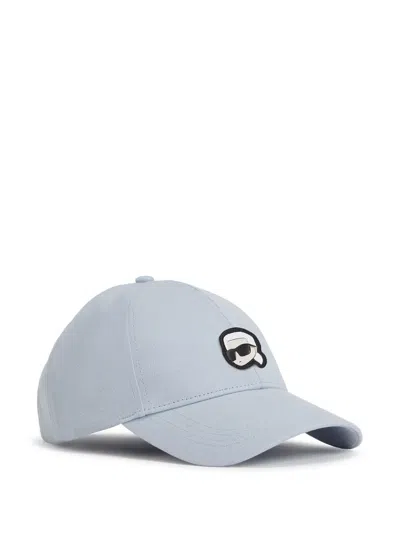 Karl Lagerfeld Baseballkappe Mit Ikon-patch In Blau