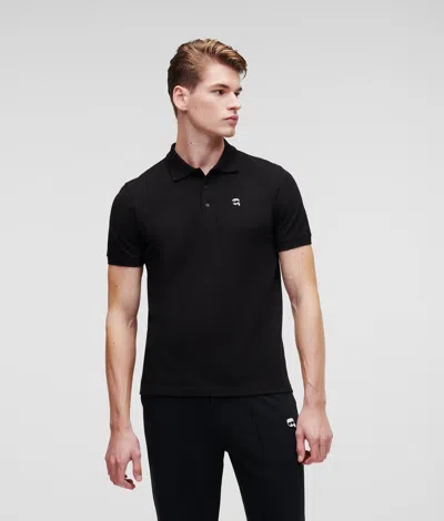 Karl Lagerfeld Ikon Patch Polo