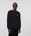 Karl Lagerfeld Logo-patch Zip-up Sweater