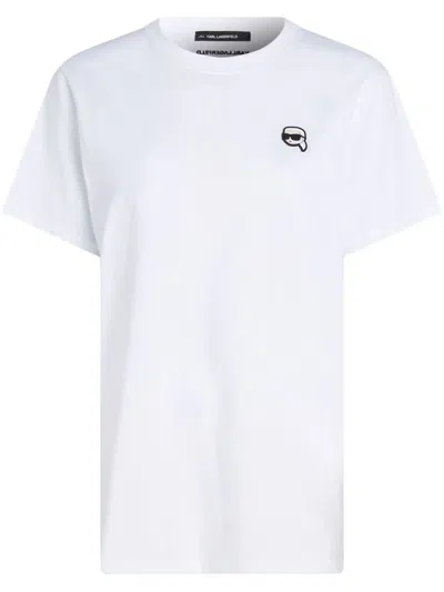 KARL LAGERFELD IKON PATCH T-SHIRT