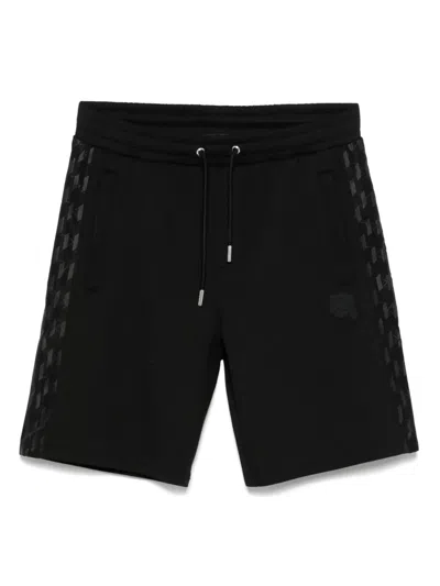 Karl Lagerfeld Ikon-patch Track Shorts