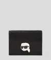 Karl Lagerfeld Ikon Pebble Bi-fold Wallet