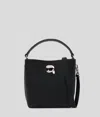 Karl Lagerfeld Ikon Pebble Bucket Bag