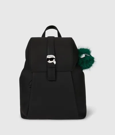Karl Lagerfeld Ikon Pebble Charm Backpack