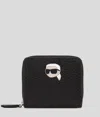 Karl Lagerfeld Medium Ikon Pebble Bi-fold Wallet