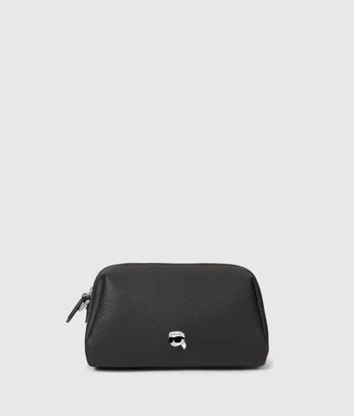 Karl Lagerfeld Ikon Pebble Vanity Case