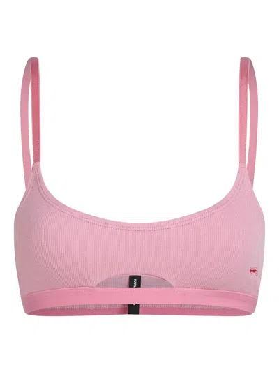 KARL LAGERFELD IKON PEEPHOLE BRALETTE