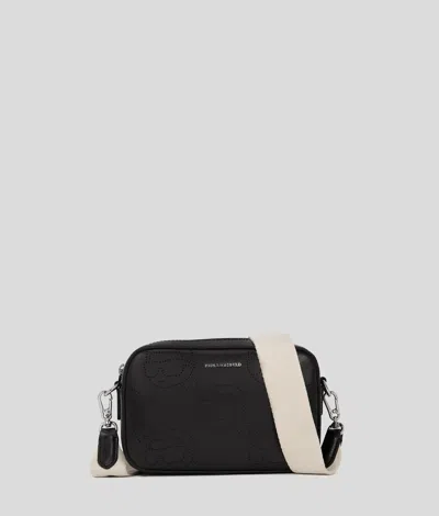 Karl Lagerfeld Ikon Perforated Camera Bag