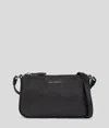 Karl Lagerfeld Ikon Perforated Crossbody Pouch