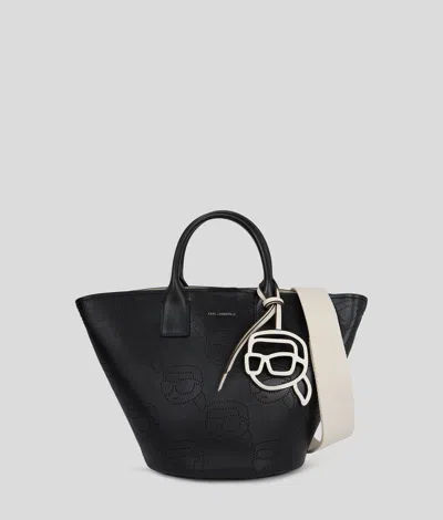 Karl Lagerfeld Ikon Perforated Tote Bag
