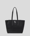 Karl Lagerfeld Ikon Pin Leather Tote Bag