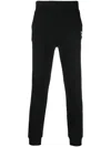 Karl Lagerfeld Ikon Pintuck Track Pants In Black