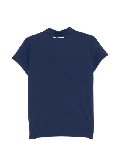 Karl Lagerfeld Ikon Polo Shirt Polo In Blue