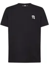 Karl Lagerfeld Ikon-print T-shirt In Black