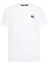 Karl Lagerfeld Ikon-appliqué T-shirt In White