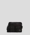 Karl Lagerfeld Ikonik Karl Zipped Messenger Bag