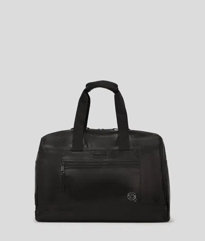 Karl Lagerfeld Ikon Puffy Nylon Weekender Bag