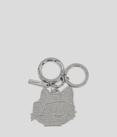 Karl Lagerfeld Ikon Rhinestone Choupette Keychain