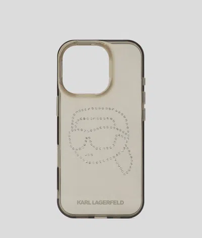 Karl Lagerfeld Ikon Rhinestone Iphone 16 Pro Case