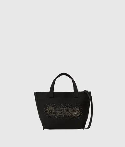 Karl Lagerfeld Ikon Rhinestone Small Shopper