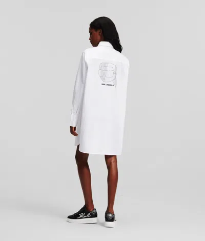 Karl Lagerfeld Ikon Rhinestone Tunic Shirt