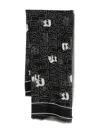 Karl Lagerfeld Ikon Scarf In Black