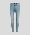 Karl Lagerfeld Ikon Skinny Jeans In Blue