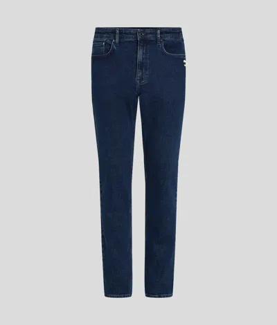 Karl Lagerfeld Ikon Slim Jeans In Blue