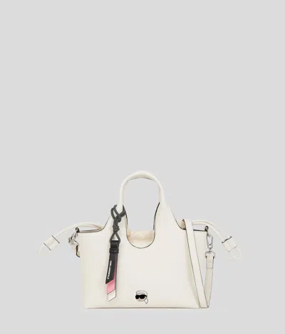 Karl Lagerfeld Ikon Small Grainy Tote Bag