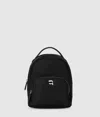 Karl Lagerfeld Ikon Small Nylon Backpack In Black