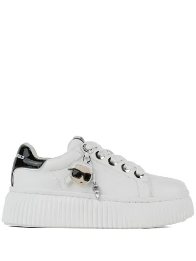 Karl Lagerfeld Ikon Sneakers In White