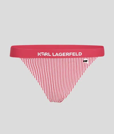 KARL LAGERFELD IKON STRIPED BRIEFS