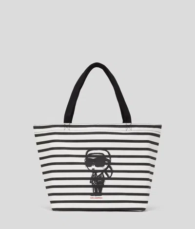 Karl Lagerfeld Ikon Striped Shopper
