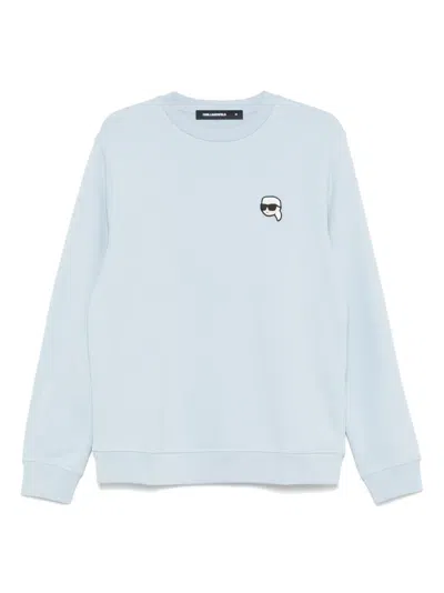 Karl Lagerfeld Ikon Sweater In Blue
