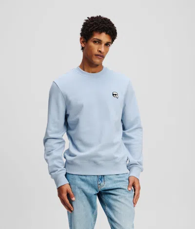 Karl Lagerfeld Ikon Sweatshirt In Blue