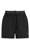 Karl Lagerfeld Ikon Swim Shorts In Black