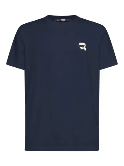 Karl Lagerfeld Ikon T-shirt In Blue