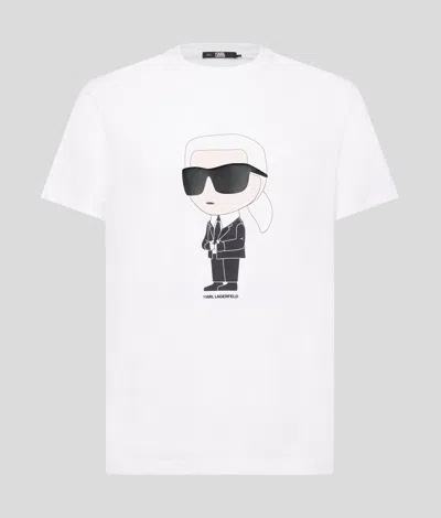 Karl Lagerfeld Ikon T-shirt In White