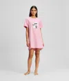 Karl Lagerfeld Ikon Graphic-print Pajama Dress