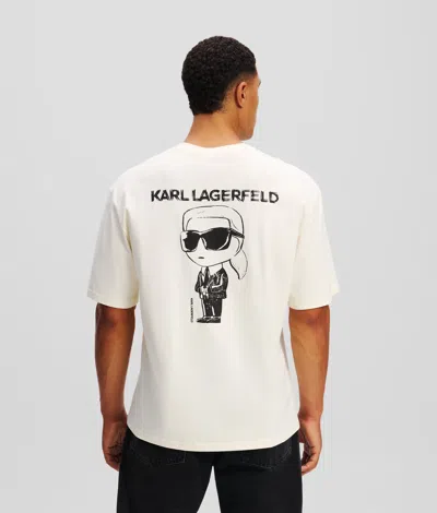 Karl Lagerfeld Ikon T-shirt In White