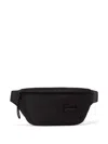 Karl Lagerfeld Ikon Tonal-design Belt Bag In Schwarz