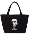 Karl Lagerfeld Ikon Tote Bag In Black