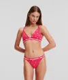 Karl Lagerfeld Ikon Triangle Padded Bra