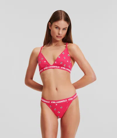Karl Lagerfeld Ikon Triangle Padded Bra