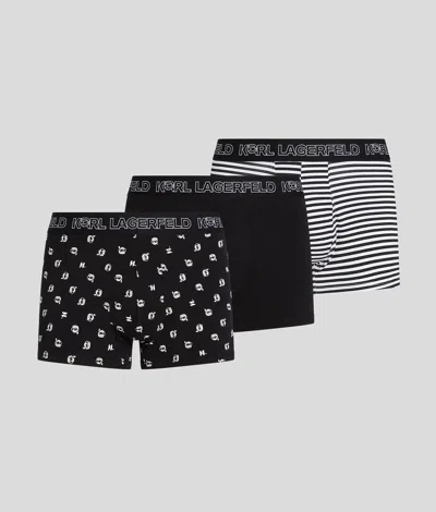 KARL LAGERFELD IKON TRUNKS – 3-PACK