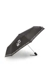 Karl Lagerfeld Ikon Regenschirm In Schwarz