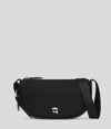 Karl Lagerfeld Ikon Umhängebeutel Aus Nylon In Black