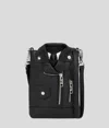 Karl Lagerfeld Ikon Umhängetasche Bikerjacke In Black